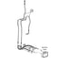 John Deere 300D & 310D Hose - to Dipper Cylinder -