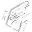 John Deere 420 Hose - s/n: 013055 - Up - to Loader Bucket Tilt Cylinders - Rod Ends - 4 | HW Part Store