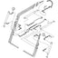 John Deere 430 Hose - s/n: 012815 - Up - to Loader Lift & Tilt Cylinders - Bore Ends - 3 | HW Part Store
