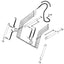 John Deere 430 Hose - s/n: Up to 012814 - to Loader Lift & Tilt Cylinders - 1 | HW Part Store
