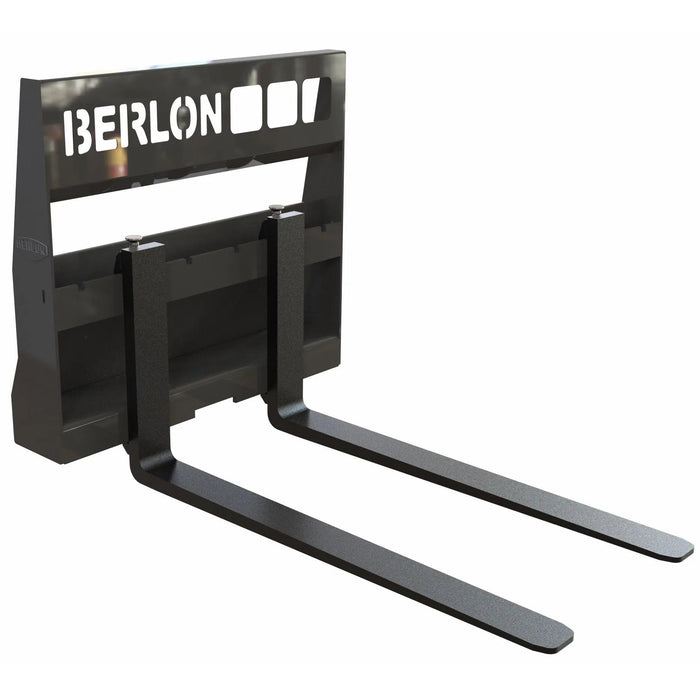 Berlon Mini Skid Steer Pallet Forks | HW Part Store