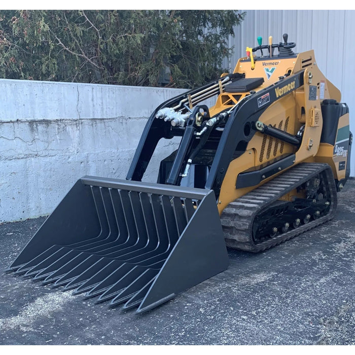 Berlon Skeleton Rock Mini Skid Steer Bucket | HW Part Store