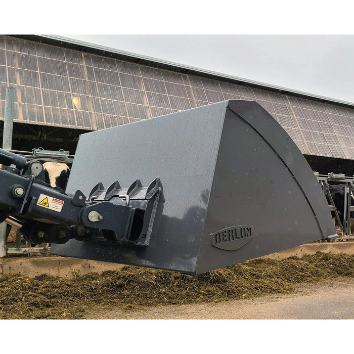 Berlon Snow & Light Material Mini Skid Steer Bucket | HW Part Store