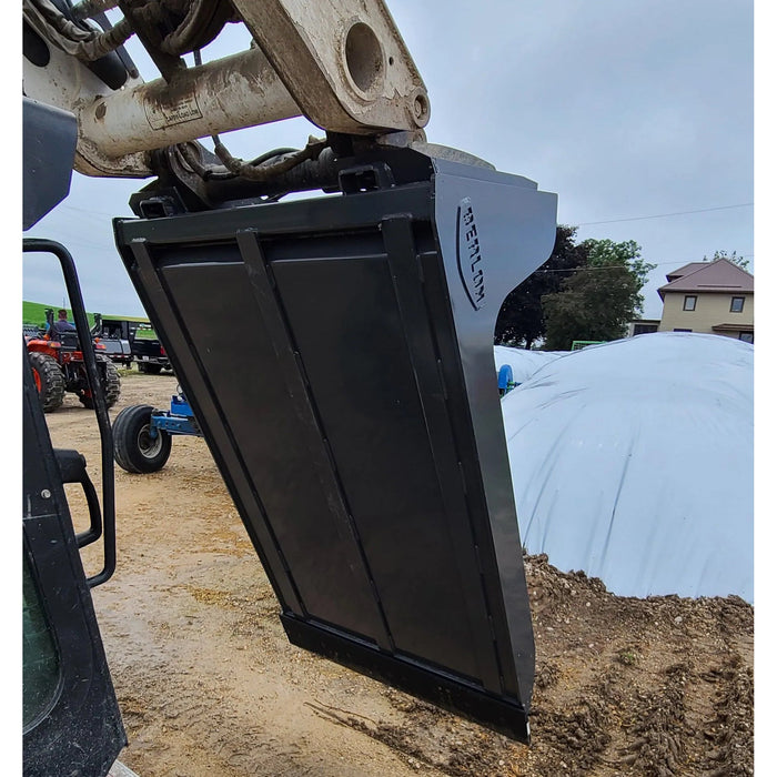 Berlon Material Long Skid Steer Bucket | HW Part Store