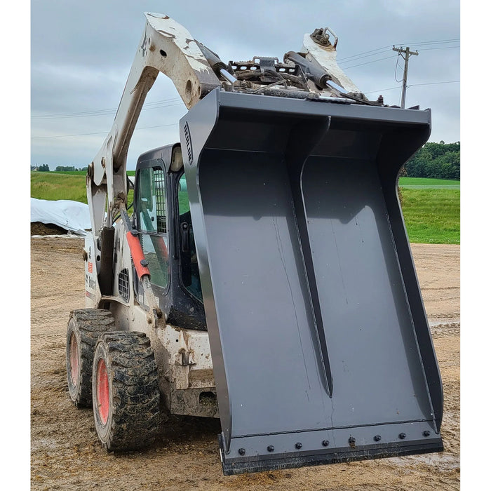 Berlon Material Long Skid Steer Bucket | HW Part Store