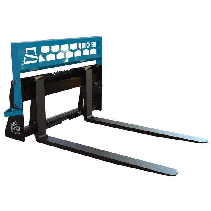 Rock Solid Class II Medium Duty Skid Steer Pallet Forks | HW Part Store