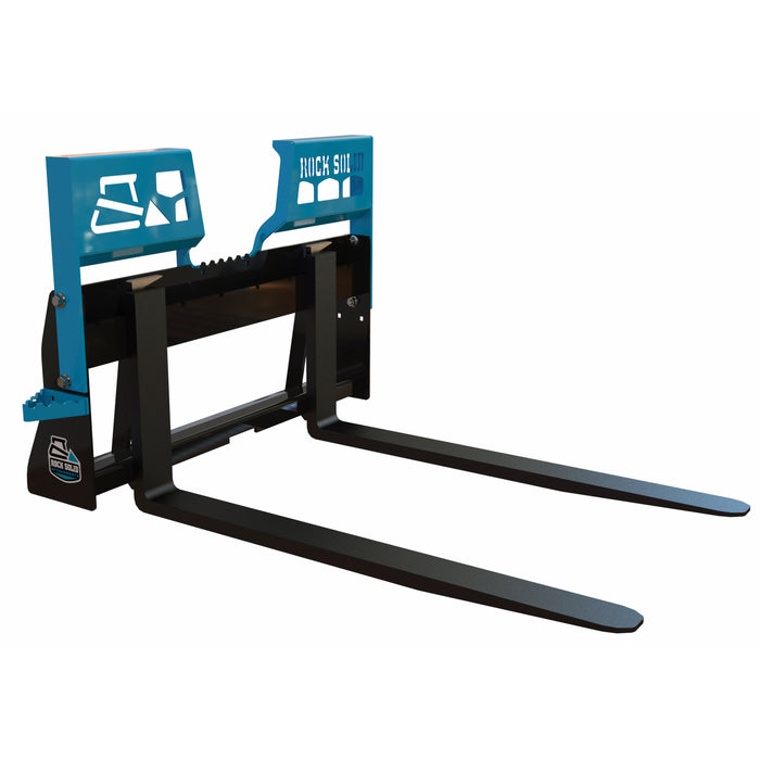 Rock Solid Class II Medium Duty Skid Steer Pallet Forks | HW Part Store