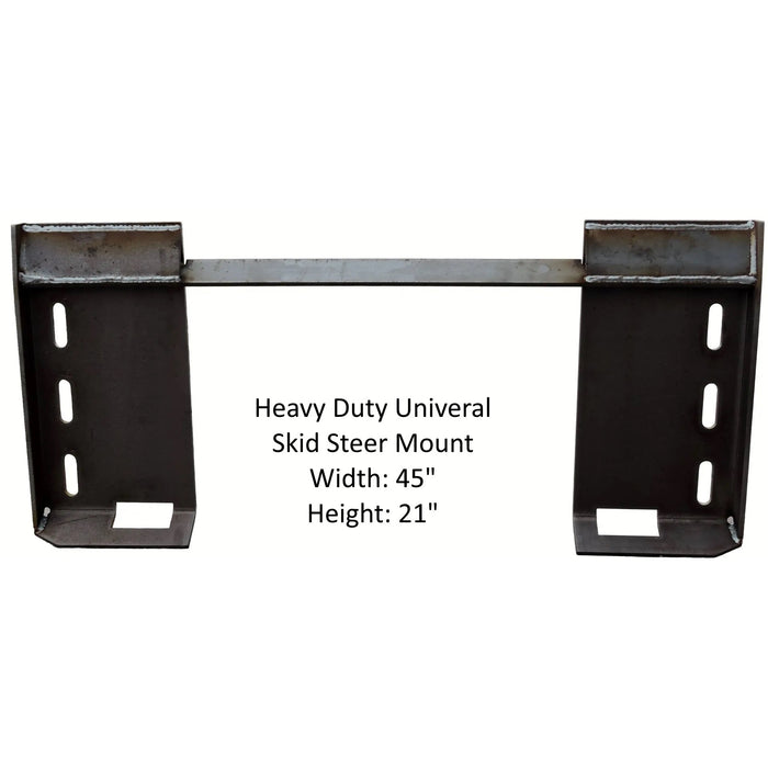 Berlon Extended Lip Heavy Duty Skid Steer Grapple Bucket | HW Part Store