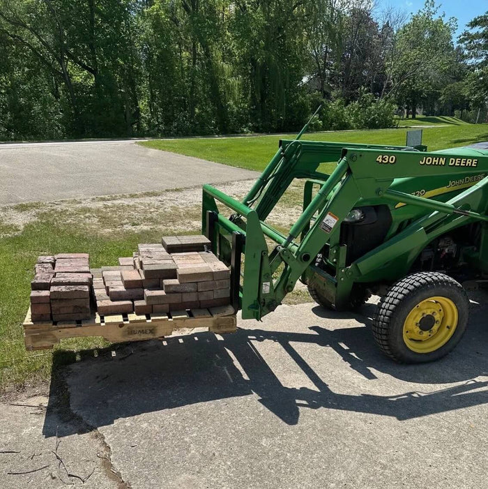 Rock Solid Class II John Deere Compact Tractor Pallet Forks | HW Part Store