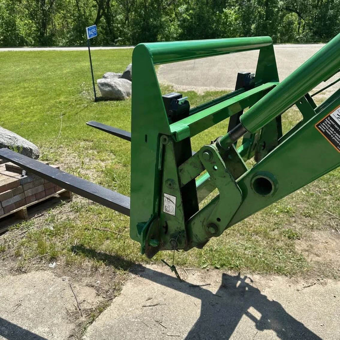 Rock Solid Class II John Deere Compact Tractor Pallet Forks | HW Part Store