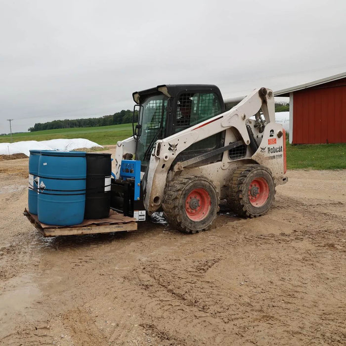 Rock Solid Class II Medium Duty Skid Steer Pallet Forks | HW Part Store