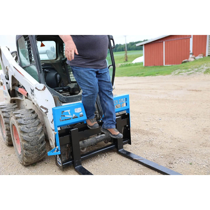 Rock Solid Class II Medium Duty Skid Steer Pallet Forks | HW Part Store