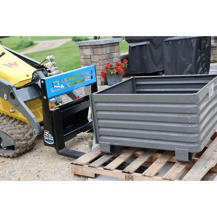 Rock Solid Class I Mini Skid Steer Pallet Forks | HW Part Store