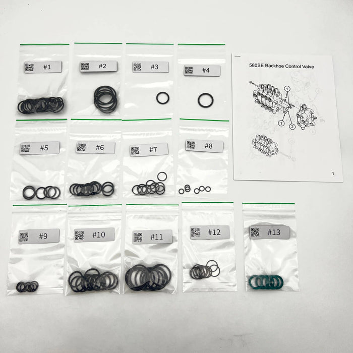 Case 580SE Backhoe Control Valve Resealing Kit | HW Part Store