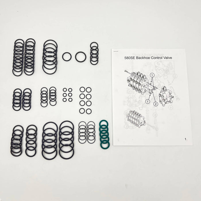 Case 580SE Backhoe Control Valve Resealing Kit | HW Part Store