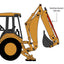 JCB 3CX Backhoe Bucket Cylinder w/50mm Rod - s/n: 0400000-Up - Seal Kit | HW Part Store
