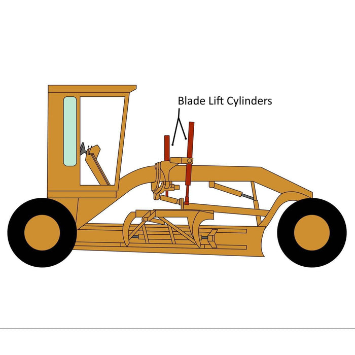 Cat 130G Motor Grader Blade Lift Cylinder s/n Group 2 - Seal Kit | HW Part Store