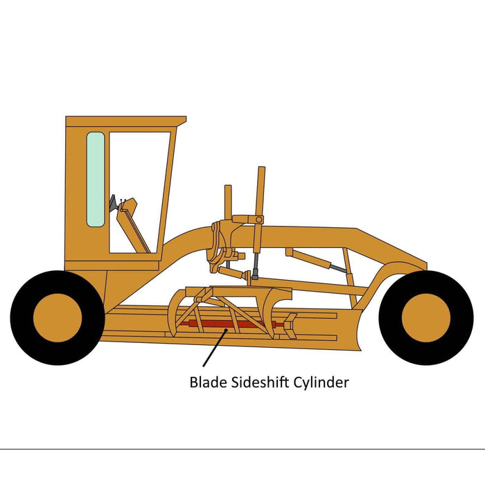 John Deere 570 & 570A Motor Grader Blade Sideshift Cylinder w/ 1-1/2" Rod - Full Seal Kit | HW Part Store