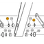 Cat 322, 322B, 322B L, 322C L Excavator - Seal - In Dipper at Links - 13 | HW Part Store