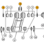 Cat 321D LCR Excavator - Seal - H-Link Top - 8 | HW Part Store