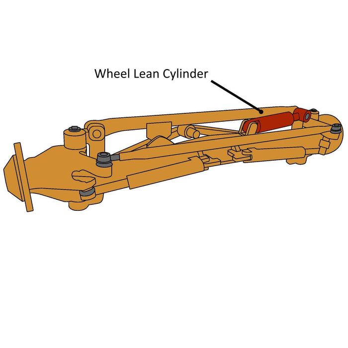 Cat 140H, 143H Motor Grader Wheel Lean Cylinder w/ 1-1/2" Rod - Seal Kit | HW Part Store